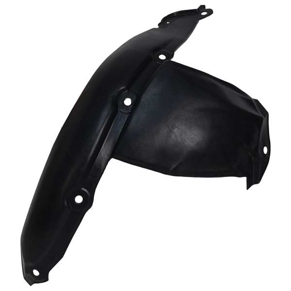 Plastic wheel housing